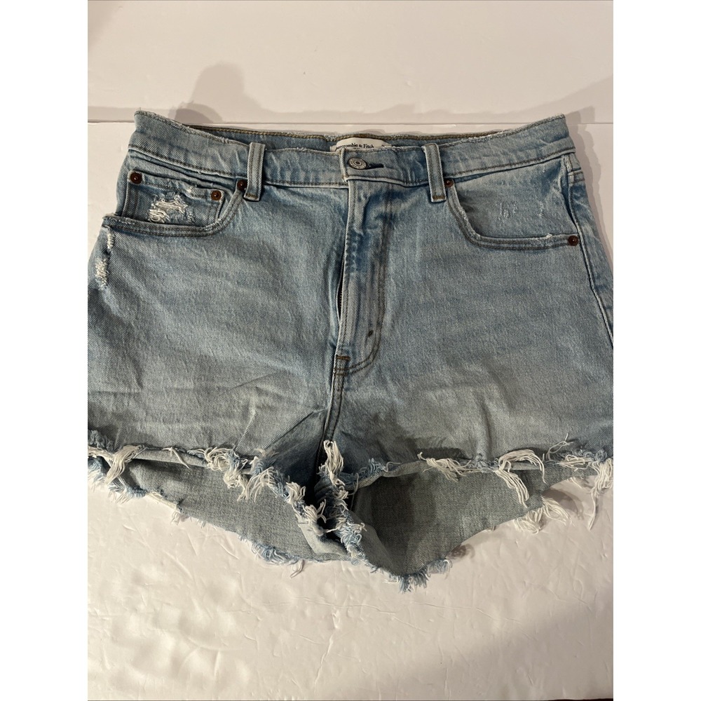 Abercrombie & Fitch The Cutoff Short High Rise Women’s Jean Shorts Size 29 / 8